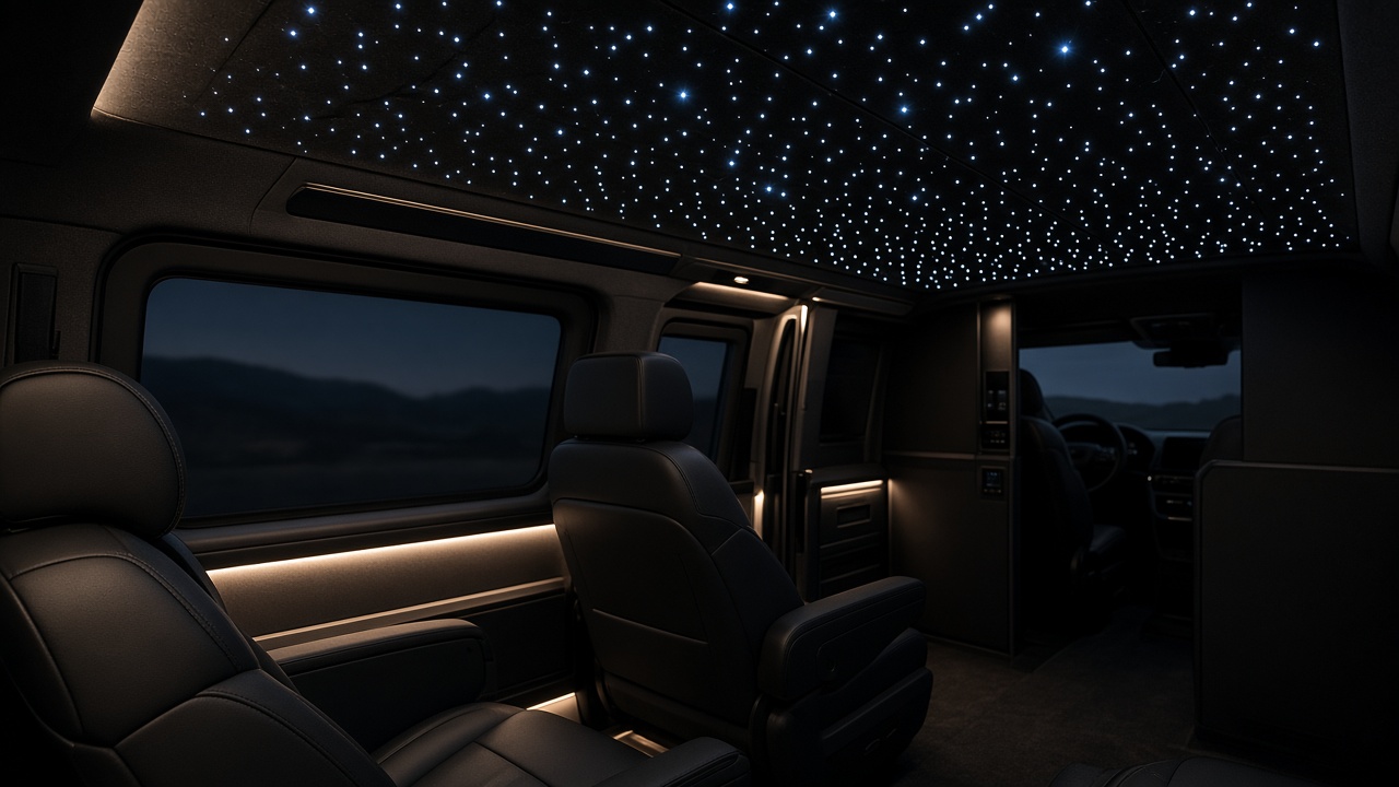 Ciel étoilé LED dans le Staria AMI DRIVE